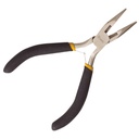 Mini semiround nose plier CR-V 120mm