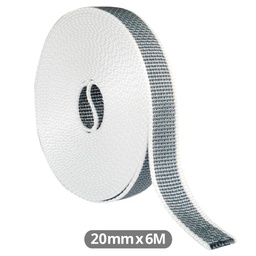 [003301347] Cinta persiana 6M 20mm Gris