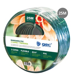 [003602053] PVC garden hose set 25M Ø3/4&quot;(19mm)