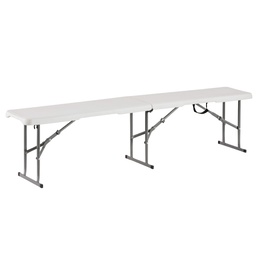 [003602099] Banco plegable polietileno 1840x280x430mm