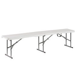 [003602099] Polyethylene folding bench 1840x280x430mm