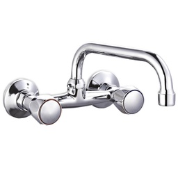 [003702423] Iguazu 2 handle chromed sink spout 150mm separation