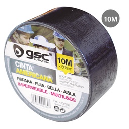 [004102260] Mesh cloth duct tape 50mm 10M Black