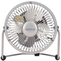 [005000729] Mini Ventilador sobremesa USB 2,5W Gris
