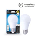 Lamp. standard avec détecteur 10 W 27 3000K -b. pr. 8 u