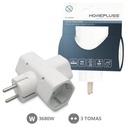 Ladron triple salida sucko - 10u caja exp