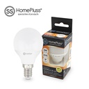 Lampara esferica 3W E14 3000K - 10u caja exp