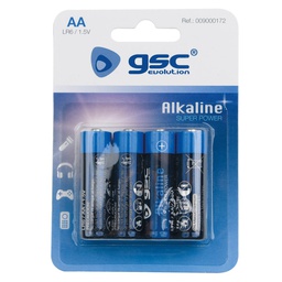 [009000172] GSC evolution alkaline LR6 (AA) Battery 4pcs/blister