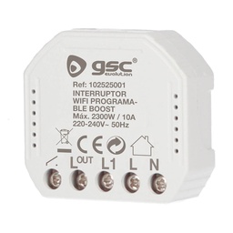 [102525001] Interruptor inteligente vía wifi Boost