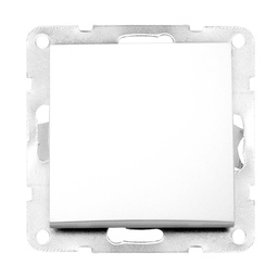 [103500000] Single switch recessed Iota White