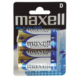 [106000008] Pila alkalina Maxell LR20 (D) Blister 2uds