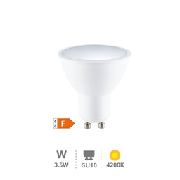 [200621007] Bombilla LED dicroica 3,5W GU10 4200K