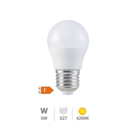 [200690028] Ampoule LED sphérique 3 W E27 4200K