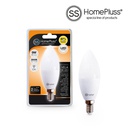 Lampara vela 9W E14 3000K - 12u caja exp