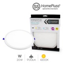 Downlight empotramiento regulable Lyra 20W 4200K Blanco