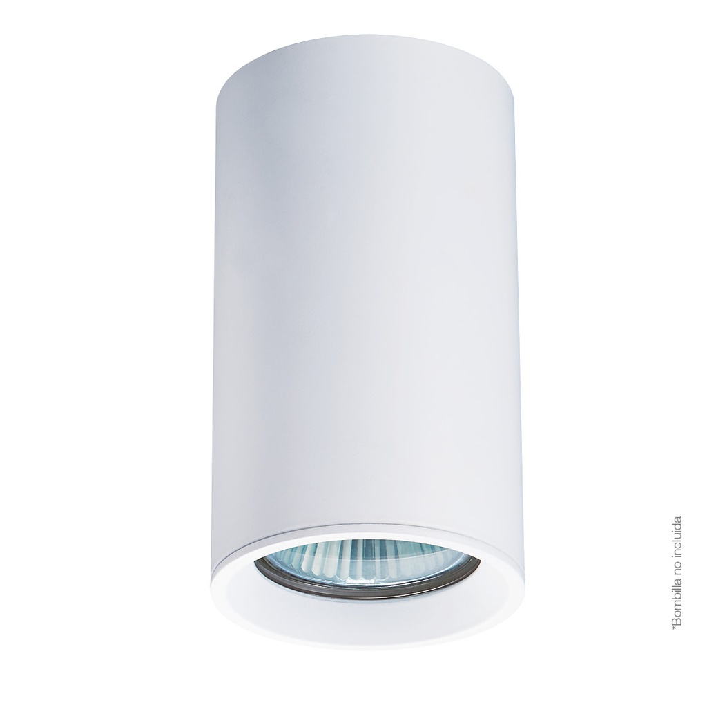 Spot de plafond rond Sehay Blanc mat