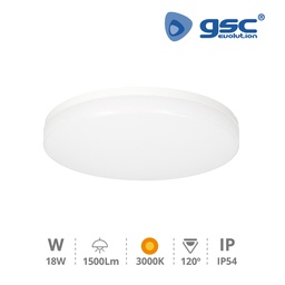 [203605021] Roma LED Ceilingh Light 18W 4200K IP54
