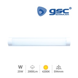 [203800012] Regleta LED electronica T8 Liben 25W 4200K