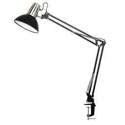 [204200015] Surma desk lamp with clamp E27 black