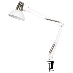 [204200014] Surma desk lamp with clamp E27 white