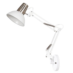 [204200027] Zulu wall lamp E27 white