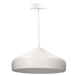 [204400021] Lámpara colgante Serie Kaseli E27 Ø350mm Blanco