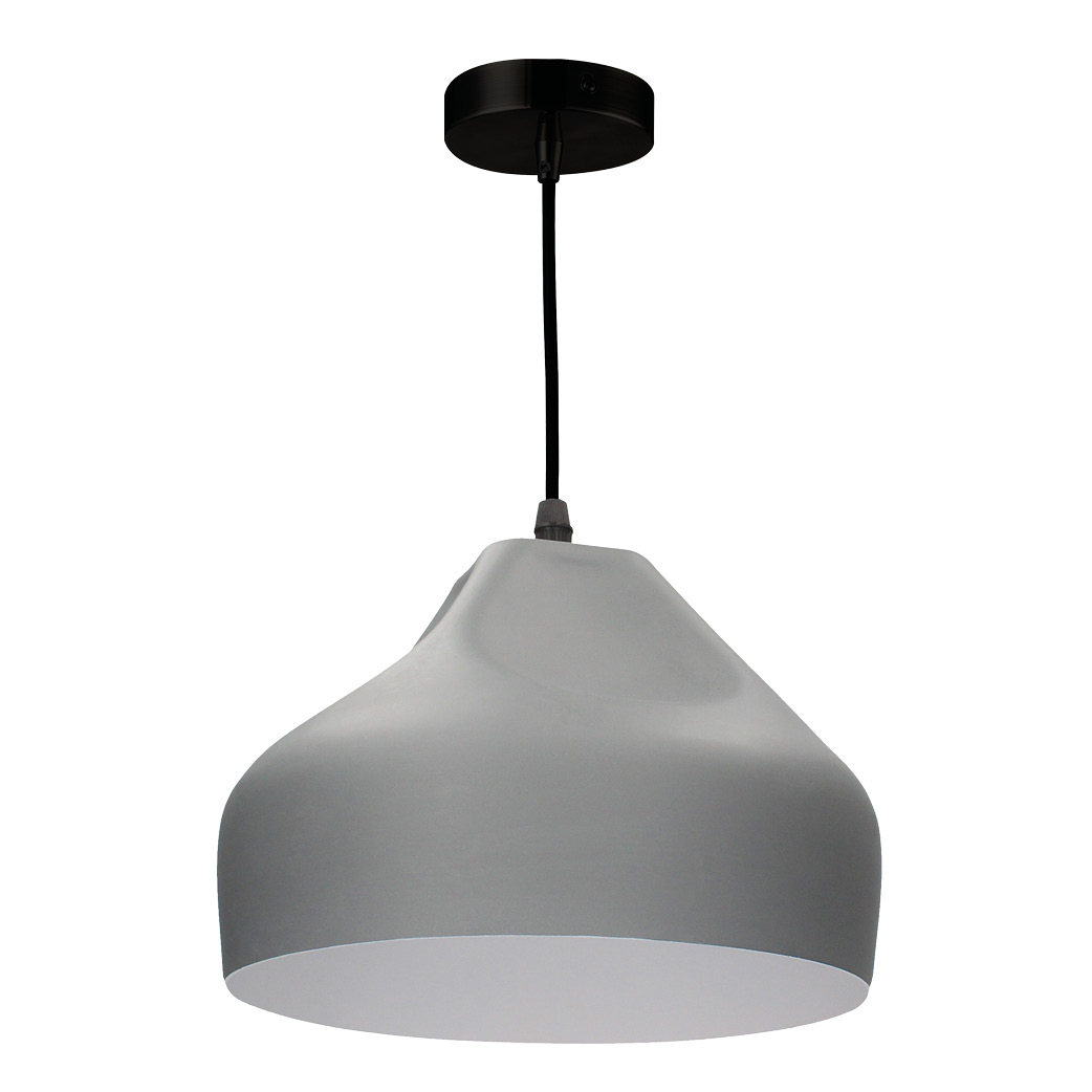 Lámpara colgante Serie Kaseli E27 Ø230mm Gris