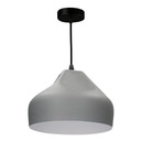 Lámpara colgante Serie Kaseli E27 Ø230mm Gris