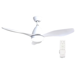 [300020000] 48' DC ceiling fan with remote control and wifi 3000K 3 blades White
