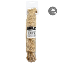[402020000] Cuerda de sisal 6mm 15M