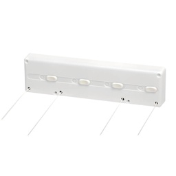 [402020005] Tendedero 4 cuerdas extensibles para fijar en pared