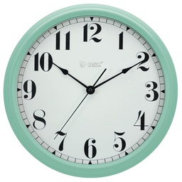 [405005003] Vintage mint kitchen clock Green