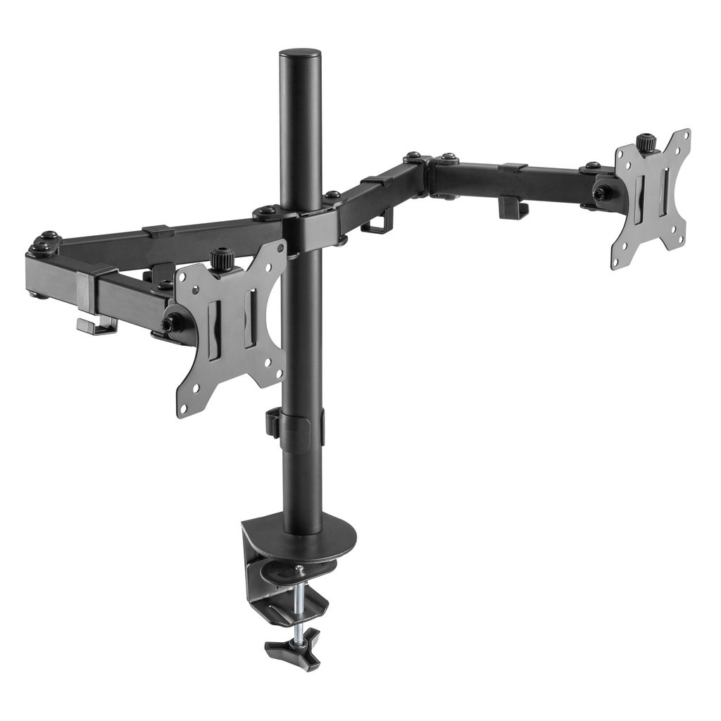Support TV/Moniteur avec double bras articulé 13" - 32"