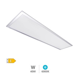 [203400015] Panel empotrable LED rectangular Hassi 40W 6000K Níquel