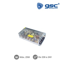 [204000002] 25W power supply for LED strips 12V