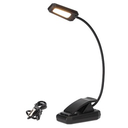 [201800004] Lanterna de leitura LED ajustável e pinça de fixação