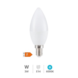 [200695014] C37 LED bulb 3W E14 6000K