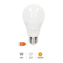 Bombilla LED estándar 9W E27 3000K 12V