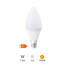 [200695009] Lámpara LED vela 7,5W E14 3000K