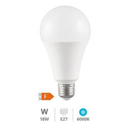 [200601009] A65 LED bulb 18W E27 6000K