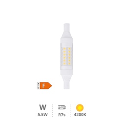 [200650028] Ampoule LED linéaire 78mm R7s 5,5W 4000K
