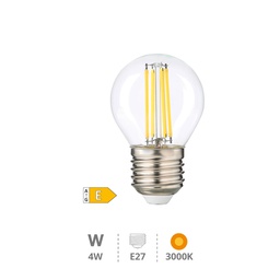 [200671009] Bombilla LED esférica Serie Oro 4W E27 3000K