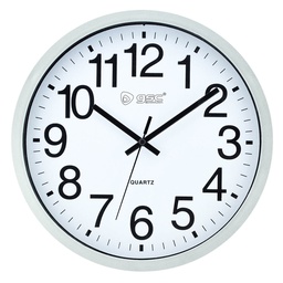 [405005000] Classic kitchen clock White