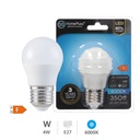 Ampoule LED sphérique 4 W E27 6000K - boîte prés. de 12 u
