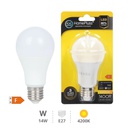 A60 LED bulb 14W E27 4200K 8pcs box