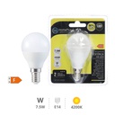 G45 LED bulb 7,5W E14 4200K 12pcs/box