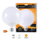 Ampoule LED ballon G120 18 W E27 3000K - boîte prés. de 6 u