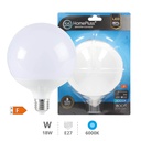 Ampoule LED ballon G120 18 W E27 6000K - boîte prés. de 6 u