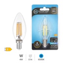 C37 LED filament bulb 4W E14 6500K 12pcs box