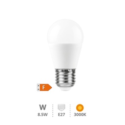 [200690045] Ampoule LED sphérique 8,5W E27 3000K